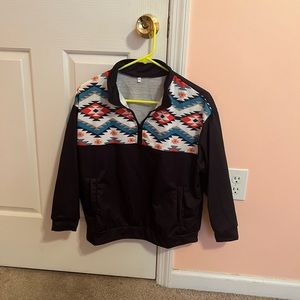 Size small Aztec pull over